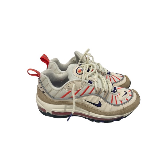 Air Max 98 Sail Purple Size 6.5Y Used in Good Condition - Picture 3 of 10